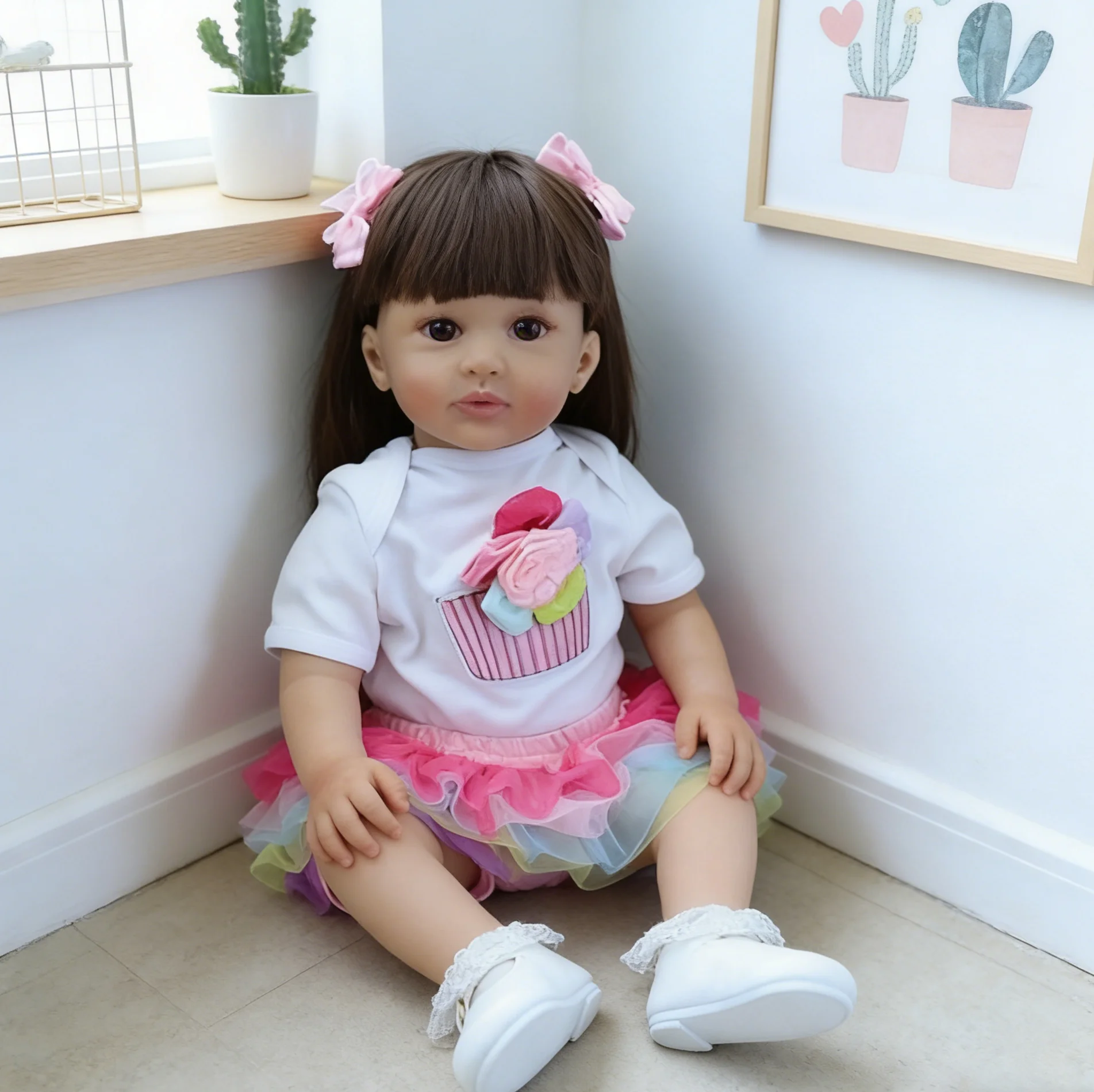 Reborn Baby Dolls 19 Inch Realistic Doll Newborn Baby Doll Reborn Baby Soft Vinyl Body Reborn Baby Doll Looks Like a Real Baby Bebe Toy For Girls,Art Toy Birthday Gift
Reborn Baby Dolls 19 Inch Realistic Doll Newborn Baby Doll Reborn Baby Soft Vinyl Body Reborn Baby Doll Looks Like a Real Baby Bebe Toy For Girls,Art Toy Birthday Gift
