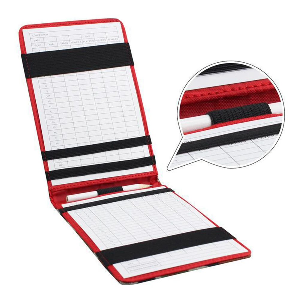 Compact and Handy For Golf For Scorecard Holder Crafted from Leather with Additional Pencil Loop for Convenience
Compact and Handy For Golf For Scorecard Holder Crafted from Leather with Additional Pencil Loop for Convenience