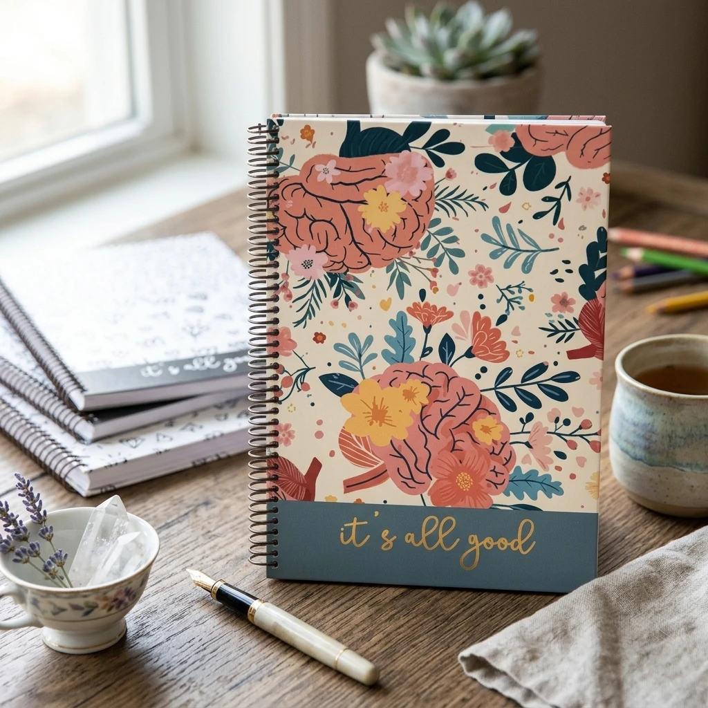 Recycled Paper Guided Mental Health Journal Diary With Emotion Tracking Charts Privacy Pages For Stress Relief Adults
Recycled Paper Guided Mental Health Journal Diary With Emotion Tracking Charts Privacy Pages For Stress Relief Adults