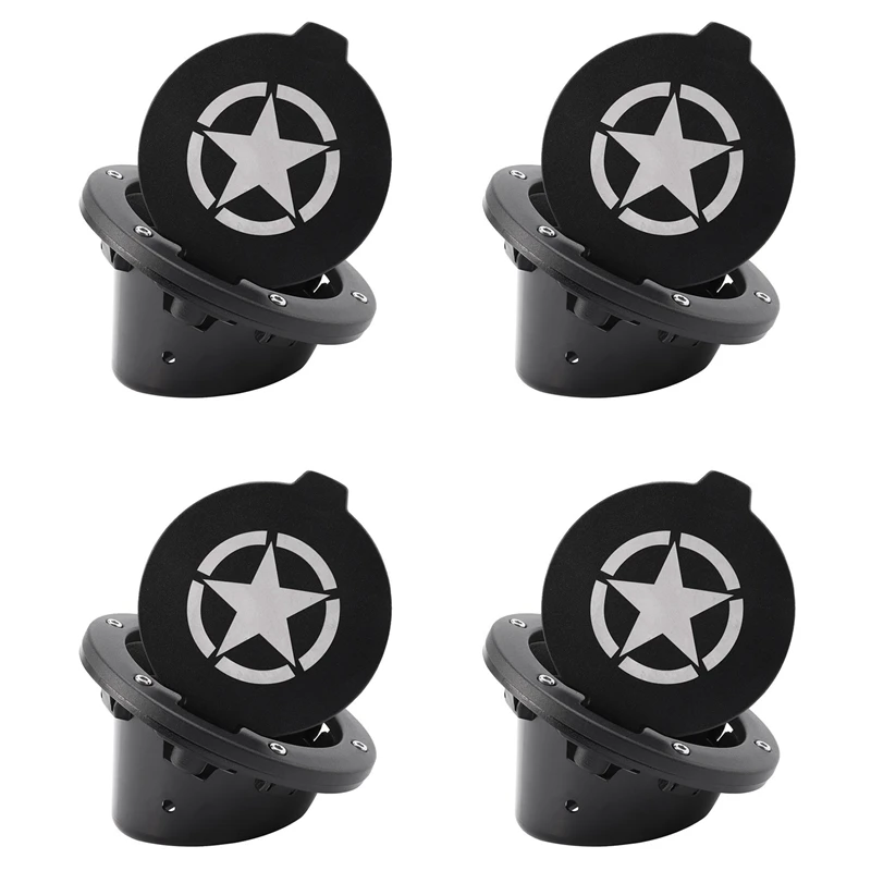 4X Gas Tank Cap Cover Fuel Tank Cover 4-Door 2-Door For 2007-2018 Jeep Wrangler Jk & Unlimited Car Accessories
4X Gas Tank Cap Cover Fuel Tank Cover 4-Door 2-Door For 2007-2018 Jeep Wrangler Jk & Unlimited Car Accessories