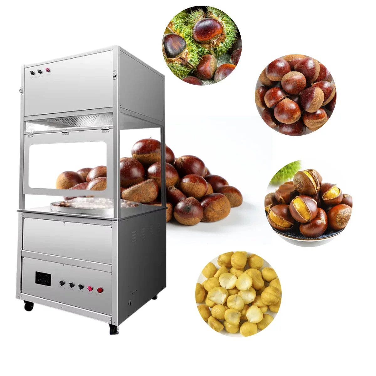 CHUANGYU New High-Efficiency Multi-Functional Vertical Small-Sized Net Smoke Sugar Fried Chestnut Roasting Machine
CHUANGYU New High-Efficiency Multi-Functional Vertical Small-Sized Net Smoke Sugar Fried Chestnut Roasting Machine