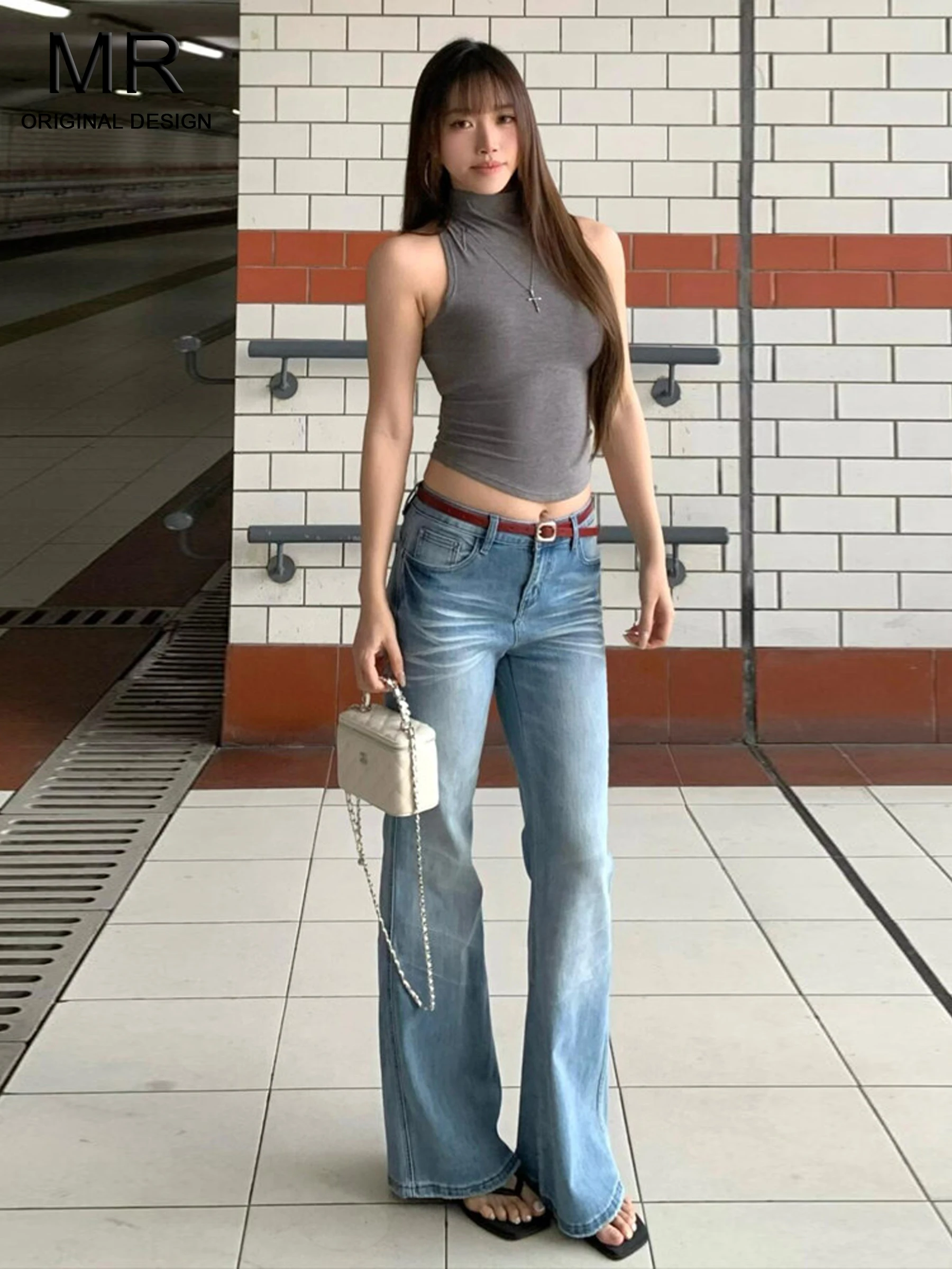 Low Waist Bell Bottom Denim Jeans Women's Ice Blue American Style Summer Slimming Hoof Pants Casual High Waist Pocket
Low Waist Bell Bottom Denim Jeans Women's Ice Blue American Style Summer Slimming Hoof Pants Casual High Waist Pocket
