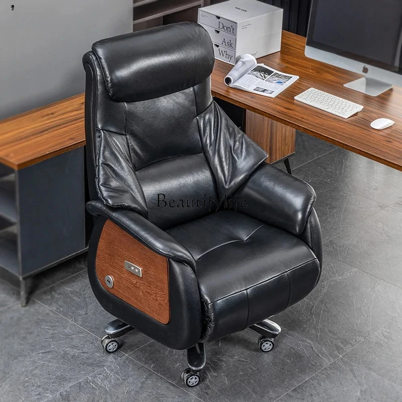 Sedia da capo di lusso leggera elettrica in pelle , comoda sedia da classe reclinabile per ufficio sedentario
Sedia da capo di lusso leggera elettrica in pelle , comoda sedia da classe reclinabile per ufficio sedentario