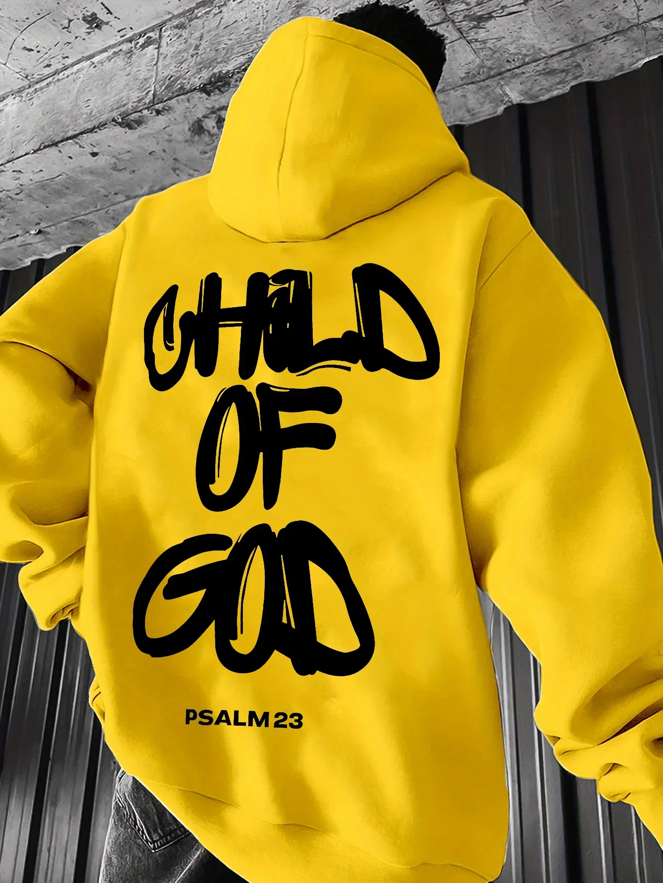 Men's autumn and winter casual fashionable loose childhood letter printed long sleeved hooded sweatshirt with fleece
Men's autumn and winter casual fashionable loose childhood letter printed long sleeved hooded sweatshirt with fleece