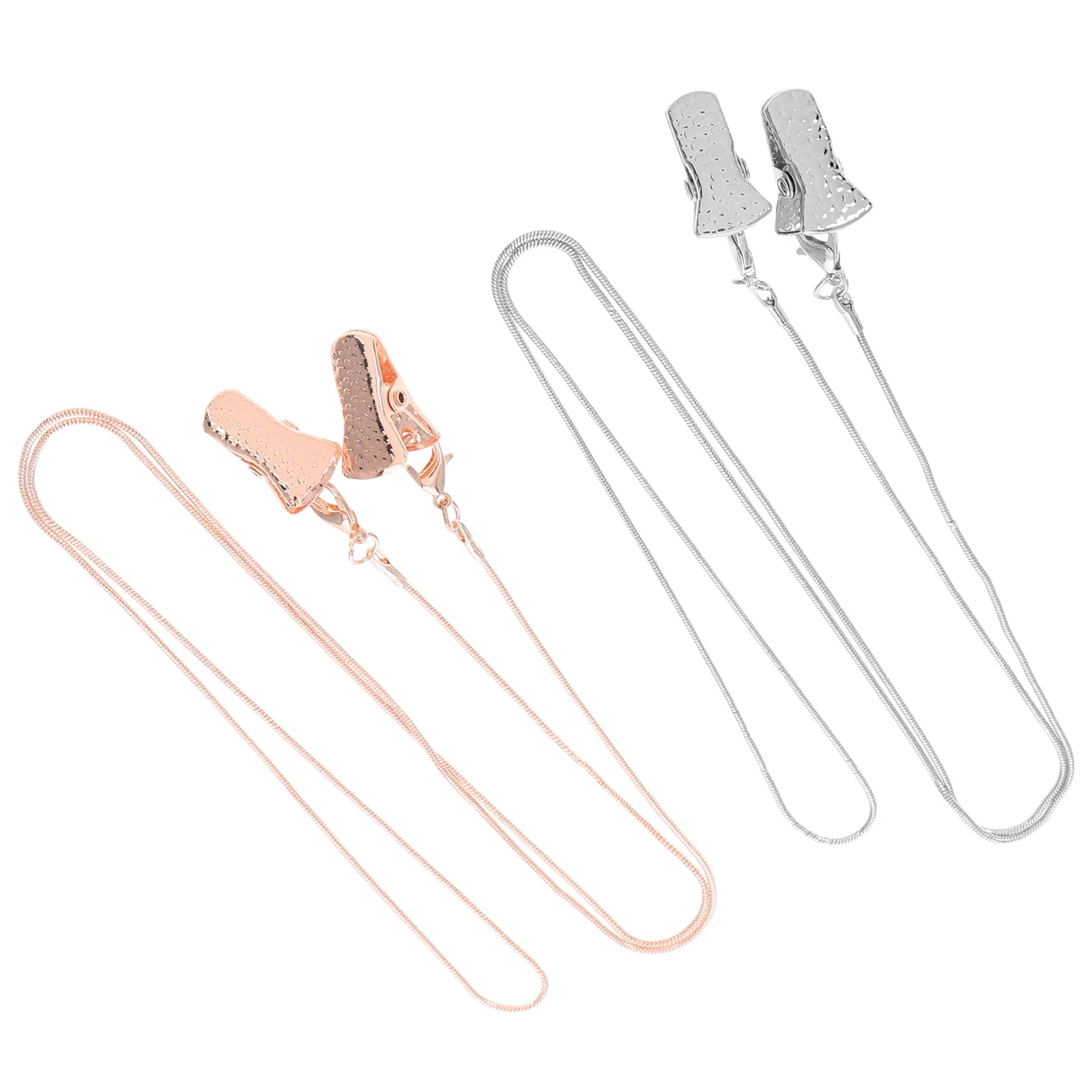 2 Pcs Anti Drop Glasses Rope Mask Accessories Chains Metal Convenient Holder Accessory
2 Pcs Anti Drop Glasses Rope Mask Accessories Chains Metal Convenient Holder Accessory