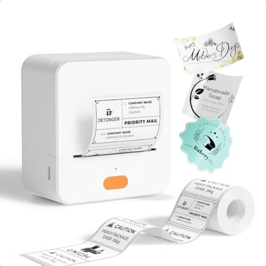 Label Maker hine with Tape P1 2 Inch Thermal Printer Portable Bluetooth Shipping Label Printer Sticker Maker Labeling hine Home
Label Maker hine with Tape P1 2 Inch Thermal Printer Portable Bluetooth Shipping Label Printer Sticker Maker Labeling hine Home