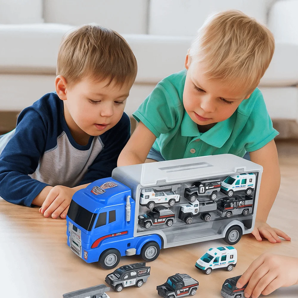 Funny Engineering Car Toy Mobile Vehicle Red/Blue Construction Toys Truck Model Simulation Vehicle Transporter
Funny Engineering Car Toy Mobile Vehicle Red/Blue Construction Toys Truck Model Simulation Vehicle Transporter