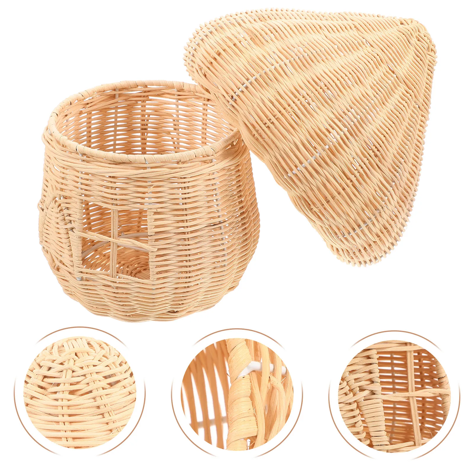 Rattan Woven Mushroom Ornament Handcrafted Natural Fiber Decorative Home Decoration for Party Wedding Christmas Ktv School
Rattan Woven Mushroom Ornament Handcrafted Natural Fiber Decorative Home Decoration for Party Wedding Christmas Ktv School