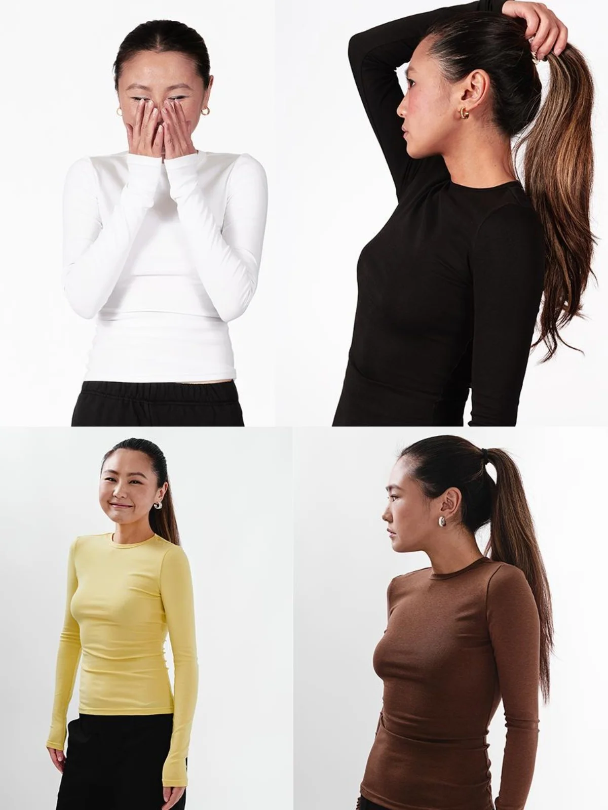 Классический высокоэластичный лонгслив из лиоцелла с круглым вырезом, приталенный, в уличном стиле, влагоотводящий, для осени и зимы, базовый слой
Классический высокоэластичный лонгслив из лиоцелла с круглым вырезом, приталенный, в уличном стиле, влагоотводящий, для осени и зимы, базовый слой