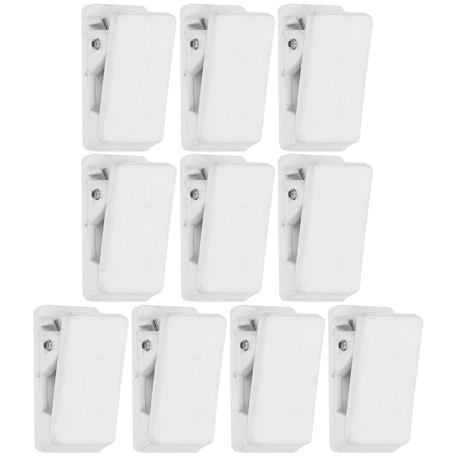 10 Pcs ID Folder Badge Holder Clip for Card Name Magnet Holders Clips with Straps
10 Pcs ID Folder Badge Holder Clip for Card Name Magnet Holders Clips with Straps