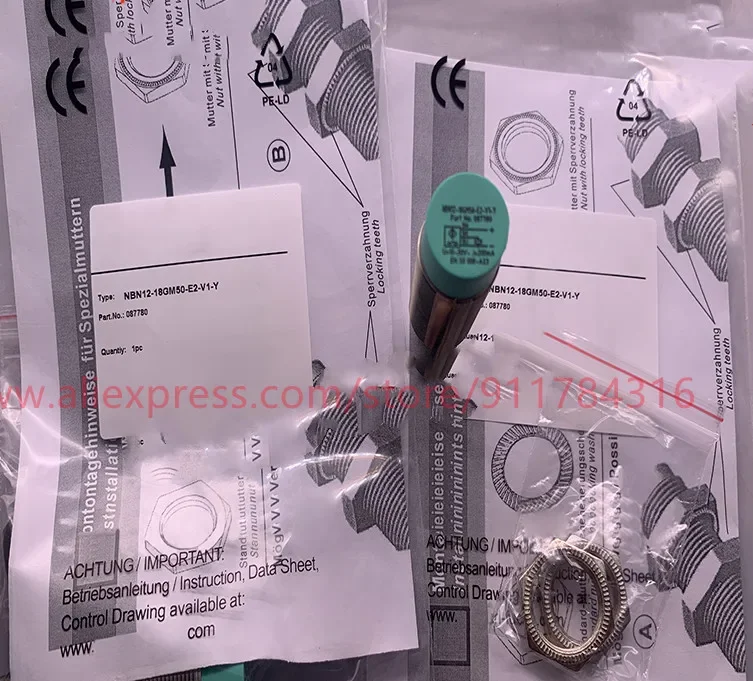 3 шт. новый высококачественный бесконтактный переключатель P + F NBN12-18GM50-E0-V1-Y NBN12-18GM50-E2-V1-Y NBN12-18GM50-E2-V1-Y 261468
3 шт. новый высококачественный бесконтактный переключатель P + F NBN12-18GM50-E0-V1-Y NBN12-18GM50-E2-V1-Y NBN12-18GM50-E2-V1-Y 261468