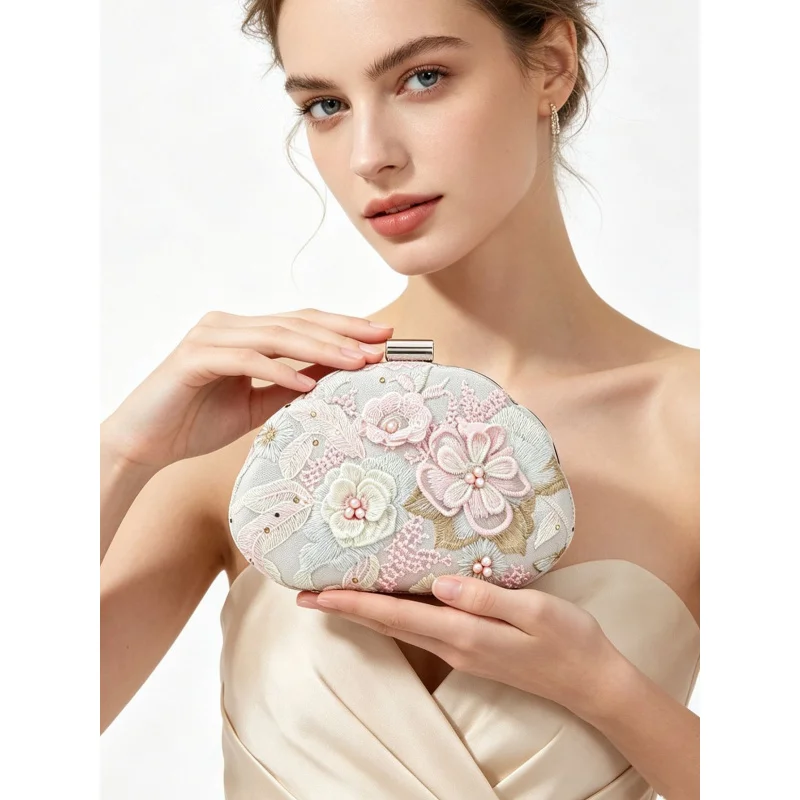 2026New Women's Floral Fabric Single-Shoulder Crossbody Bag Stylish Evening Clutch Trendy Handbag for Fashionable Occasions
2026New Women's Floral Fabric Single-Shoulder Crossbody Bag Stylish Evening Clutch Trendy Handbag for Fashionable Occasions