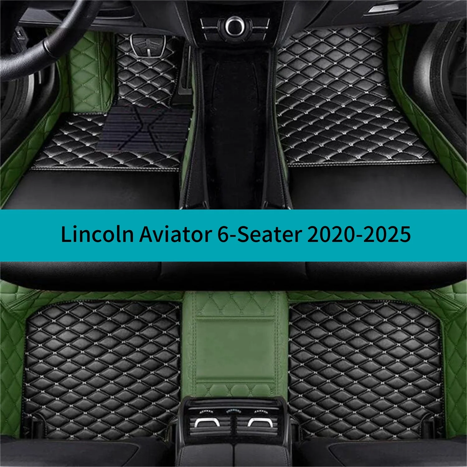 Full Set Car Floor Mats For Lincoln Aviator 6-Seater 2020-2025 Leather Floor Mats for Cars Mats Carpets Car Accessories
Full Set Car Floor Mats For Lincoln Aviator 6-Seater 2020-2025 Leather Floor Mats for Cars Mats Carpets Car Accessories