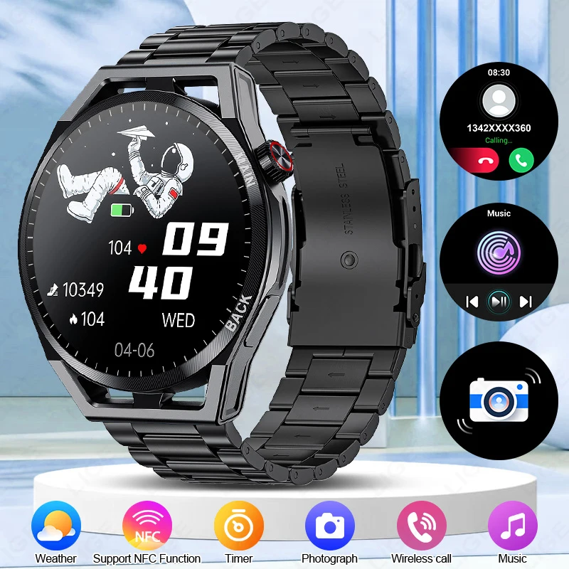 LIGE Fashion NFC Access Control Smart Watch Bluetooth Call IP67 Waterproof Sport Fitness Heart Rate Sleep Monitor Men Smartwatch
LIGE Fashion NFC Access Control Smart Watch Bluetooth Call IP67 Waterproof Sport Fitness Heart Rate Sleep Monitor Men Smartwatch