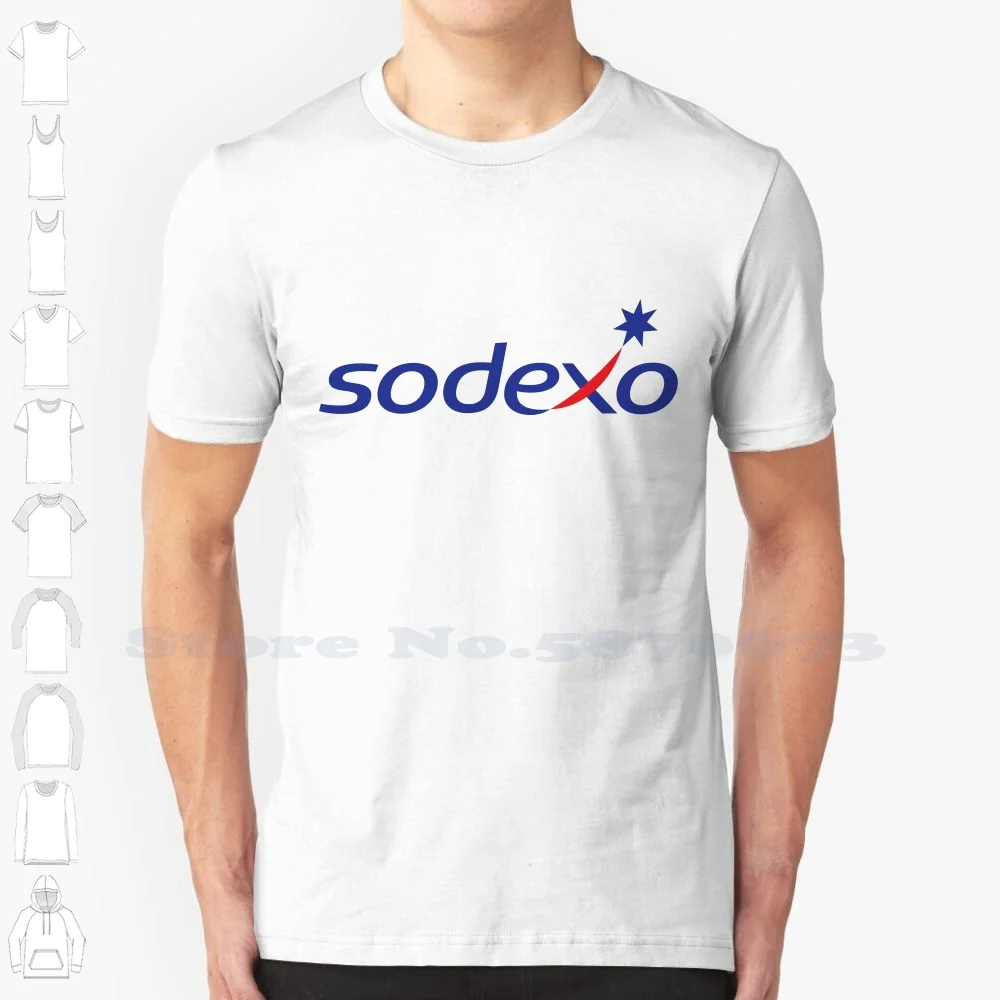 Повседневная Уличная футболка Sodexo с логотипом, графическая футболка из 100% хлопка
Повседневная Уличная футболка Sodexo с логотипом, графическая футболка из 100% хлопка