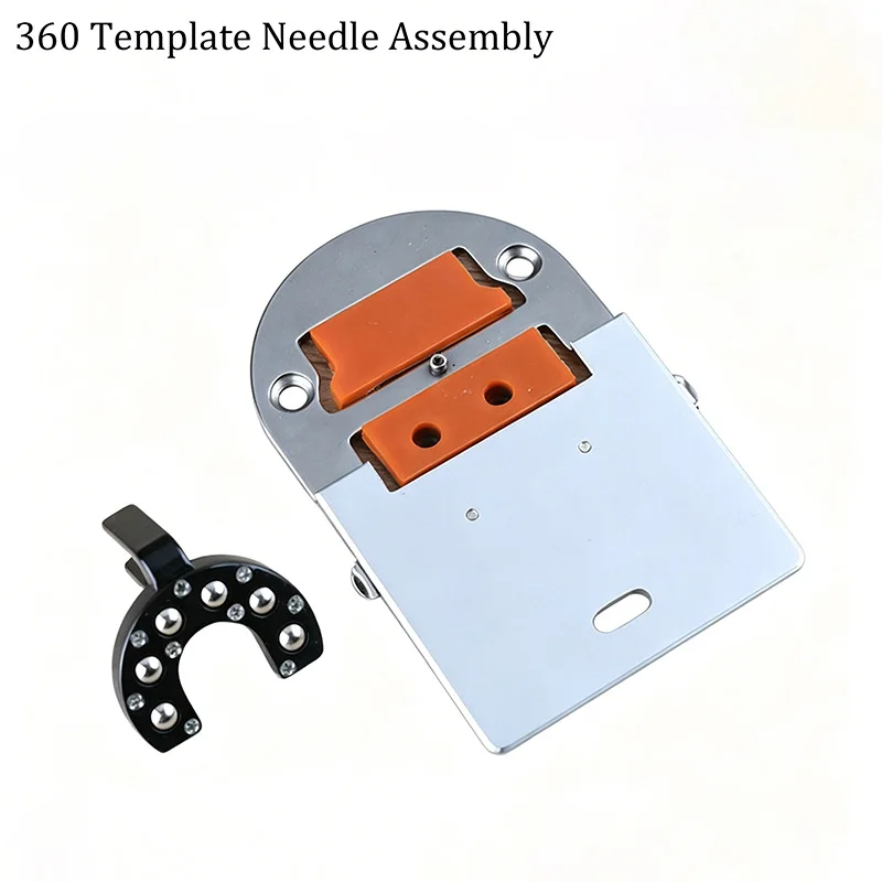 360Template Needle Gauge Assembly,Fits Industrial Lockstitch Sewing Machines,3mm/4mm Needle Hole,Spare Parts for Sewing Machines
360Template Needle Gauge Assembly,Fits Industrial Lockstitch Sewing Machines,3mm/4mm Needle Hole,Spare Parts for Sewing Machines