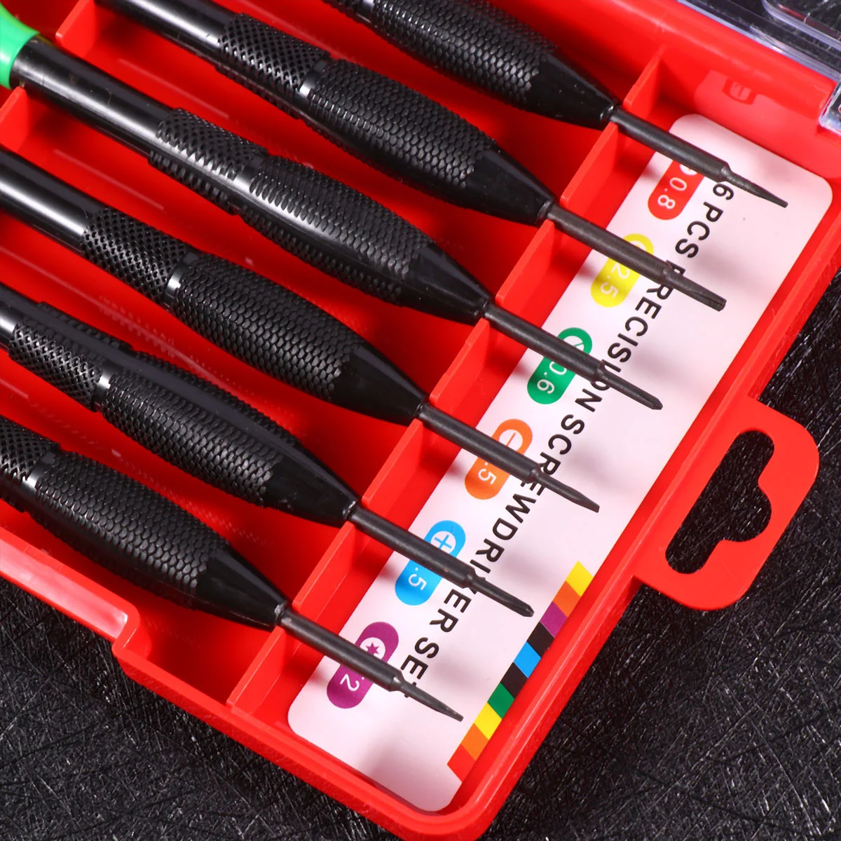 Multifunctional 6 in 1 Mini Screwdriver Set Professional Repair Tool Kit for DIY Electronics Maintenance Sturdy Compact Design
Multifunctional 6 in 1 Mini Screwdriver Set Professional Repair Tool Kit for DIY Electronics Maintenance Sturdy Compact Design