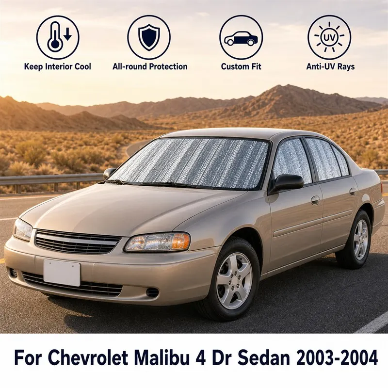 For Chevrolet Malibu 4 Dr Sedan 2003-2004 Full Set Car Window Sunshades UV Block Privacy Heat Insulated Foldable Car Curtain
For Chevrolet Malibu 4 Dr Sedan 2003-2004 Full Set Car Window Sunshades UV Block Privacy Heat Insulated Foldable Car Curtain