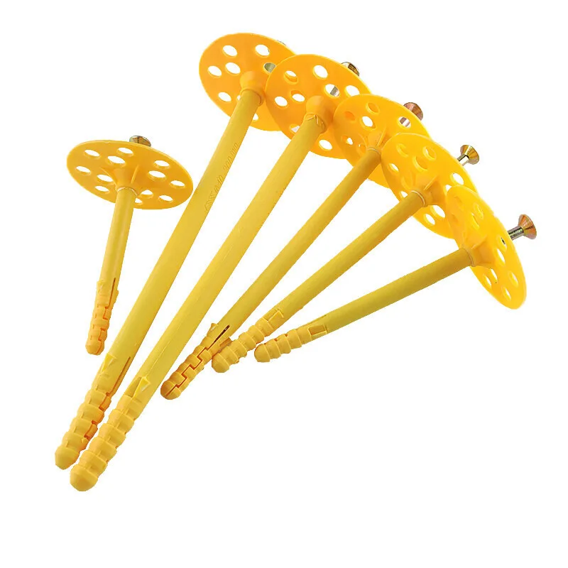 50Pcs External Wall Insulation Fixing Fastener Screw Plastic Washer Plate Expansion Anchor
50Pcs External Wall Insulation Fixing Fastener Screw Plastic Washer Plate Expansion Anchor
