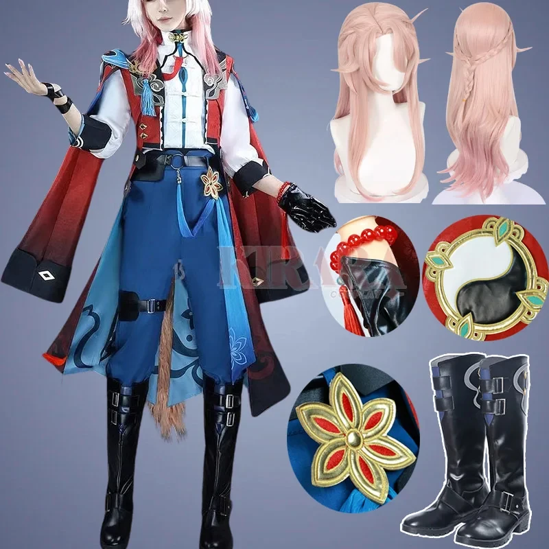 ABC123Jiao Qiu Costume Wig Hair Game Star Rail Jiaoqiu Cosplay Tail Shoes Boots Party Comic Con Men Role Play 3;b,6/k'5;
ABC123Jiao Qiu Costume Wig Hair Game Star Rail Jiaoqiu Cosplay Tail Shoes Boots Party Comic Con Men Role Play 3;b,6/k'5;