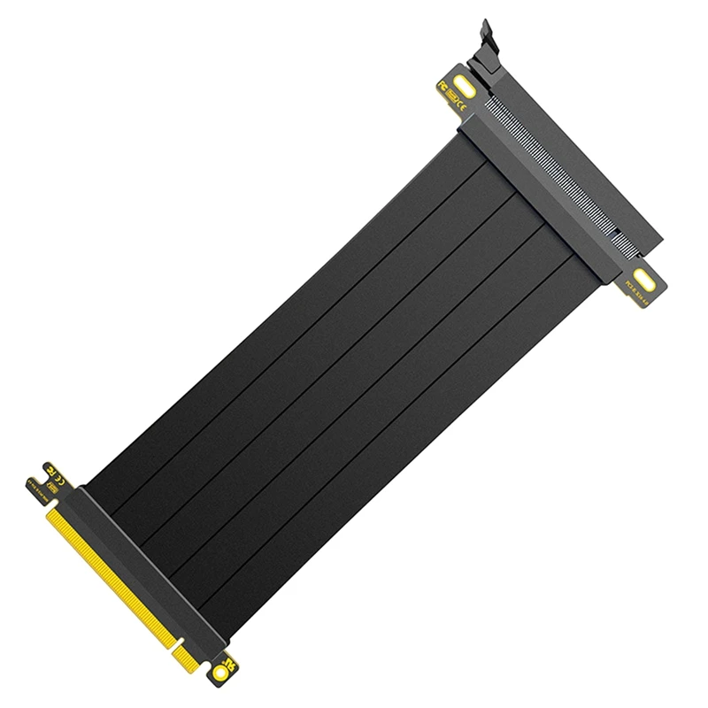 Удлинительный кабель для видеокарты PCI-E 4,0 X16-X16, Кабель-адаптер для видеокарты PCI-E USB4.0, кабель-удлинитель для видеокарты 180 градусов
Удлинительный кабель для видеокарты PCI-E 4,0 X16-X16, Кабель-адаптер для видеокарты PCI-E USB4.0, кабель-удлинитель для видеокарты 180 градусов