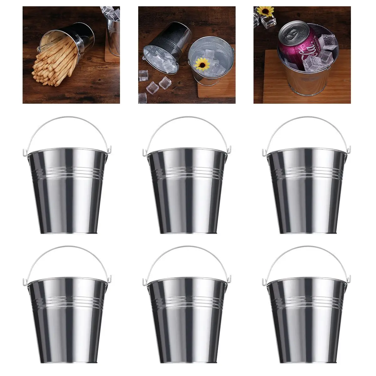 Mini Tinplate Buckets Long Lasting Small Iron Handle Flower Pot Desk Windowsill Party Favors Treats Chocolates Sugar
Mini Tinplate Buckets Long Lasting Small Iron Handle Flower Pot Desk Windowsill Party Favors Treats Chocolates Sugar