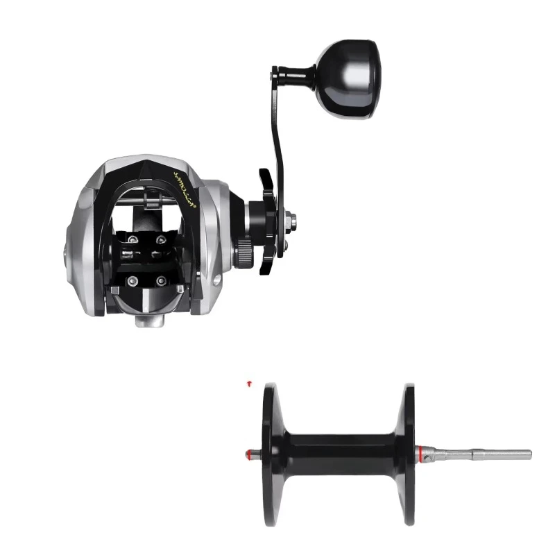 New wide-body oversized bait-throwing fishing reel, suitable for long-distance investment
New wide-body oversized bait-throwing fishing reel, suitable for long-distance investment