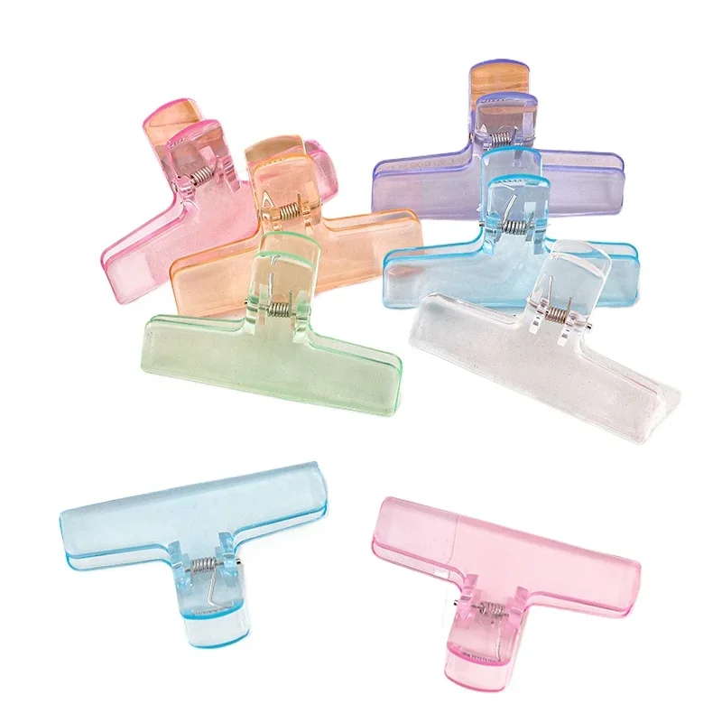 6pcs Transparent Jelly Long Tail Clip Student Acrylic Test Paper Storage Clips Ice-through Paper Folder Office Binder Plastic
6pcs Transparent Jelly Long Tail Clip Student Acrylic Test Paper Storage Clips Ice-through Paper Folder Office Binder Plastic