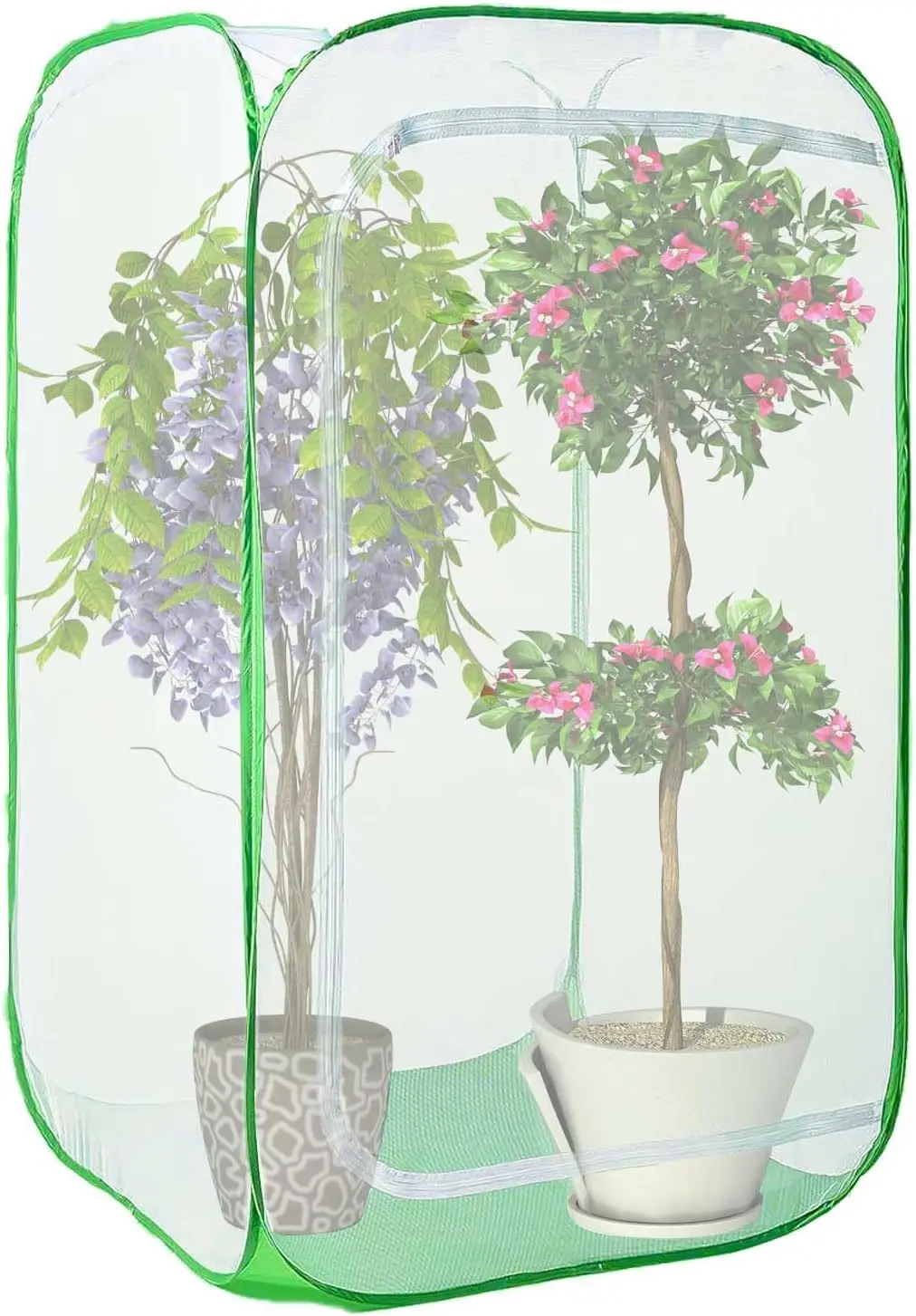 36" Garden Mesh Plant Enclosure Cover, Pop-up Pest Protection for Fruit, Vegetables, Flowers & Herbs, 24x24x36in with Bottom
36" Garden Mesh Plant Enclosure Cover, Pop-up Pest Protection for Fruit, Vegetables, Flowers & Herbs, 24x24x36in with Bottom