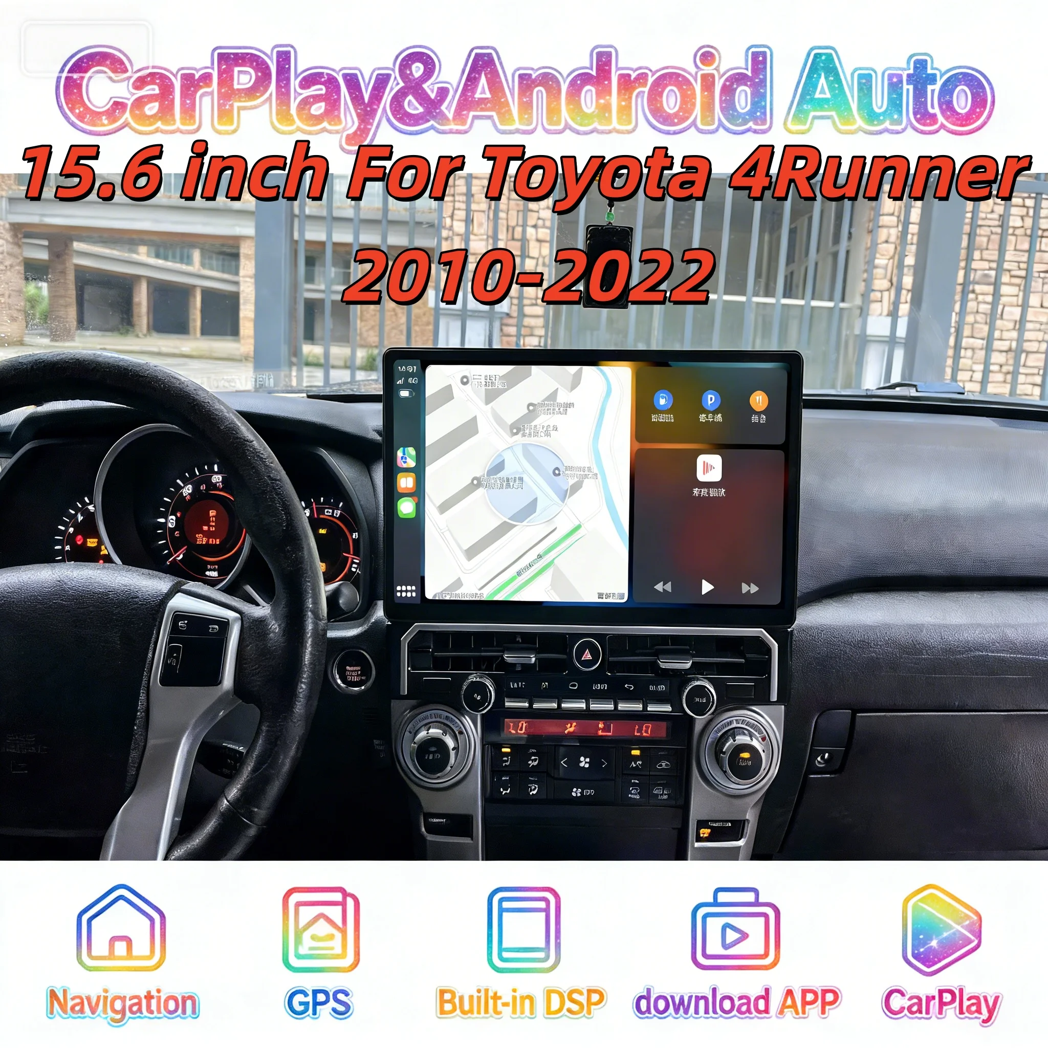 15.6 Inch Android Auto Wireless Carplay for Toyota 4Runner 2010-2022 Multimedia DVD Player Audio Stereo Head unit Navigation 4G
15.6 Inch Android Auto Wireless Carplay for Toyota 4Runner 2010-2022 Multimedia DVD Player Audio Stereo Head unit Navigation 4G