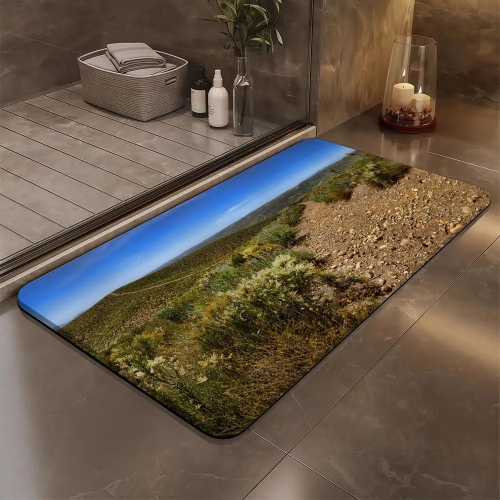 Urban Sky Scenery Floor Mat Bathroom Soft Diatomaceous Mud Floor Mat, Bathroom Absorbent Foot Mat, Toilet Sink, Bedroom Mat, Car 
Urban Sky Scenery Floor Mat Bathroom Soft Diatomaceous Mud Floor Mat, Bathroom Absorbent Foot Mat, Toilet Sink, Bedroom Mat, Car