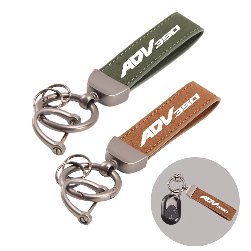 Fashion Leather Suede Keychain Motorcycle Key Ring For Honda ADV350 ADV 350 ADV150 2021-2026 Accessories
Fashion Leather Suede Keychain Motorcycle Key Ring For Honda ADV350 ADV 350 ADV150 2021-2026 Accessories