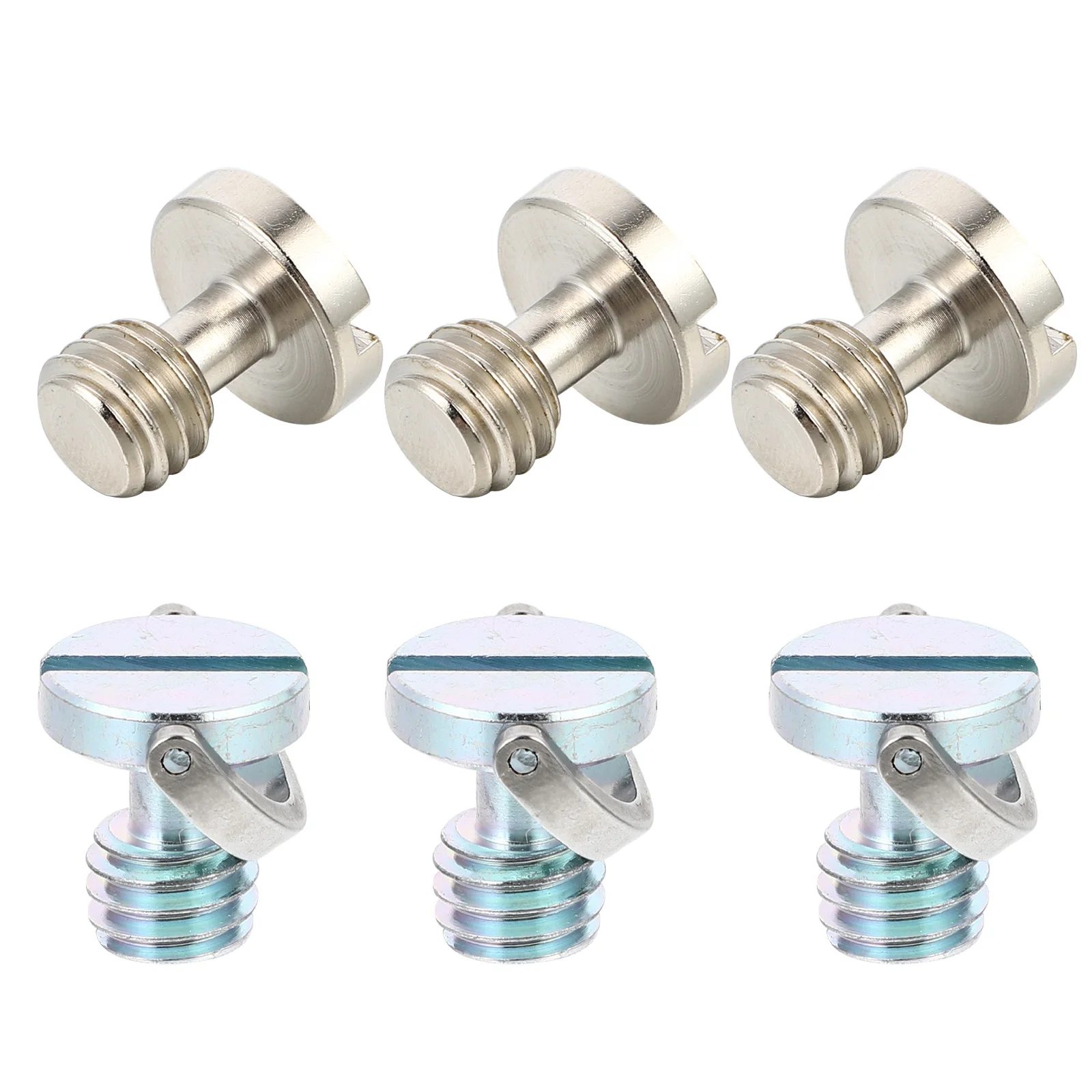 6 Pcs Camera Screw Accessories 3/8 Inch D-Ring Shaft Fixing Monopod Tripod Mount Compatibility Photography Studio Equipment
6 Pcs Camera Screw Accessories 3/8 Inch D-Ring Shaft Fixing Monopod Tripod Mount Compatibility Photography Studio Equipment