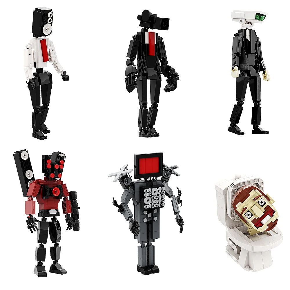Moc Skibidi Toilet Man Building Blocks Camera Speaker Bricks Audio Robot Model Sets of Decoration DIY Toy for Kids Adult Gift
Moc Skibidi Toilet Man Building Blocks Camera Speaker Bricks Audio Robot Model Sets of Decoration DIY Toy for Kids Adult Gift