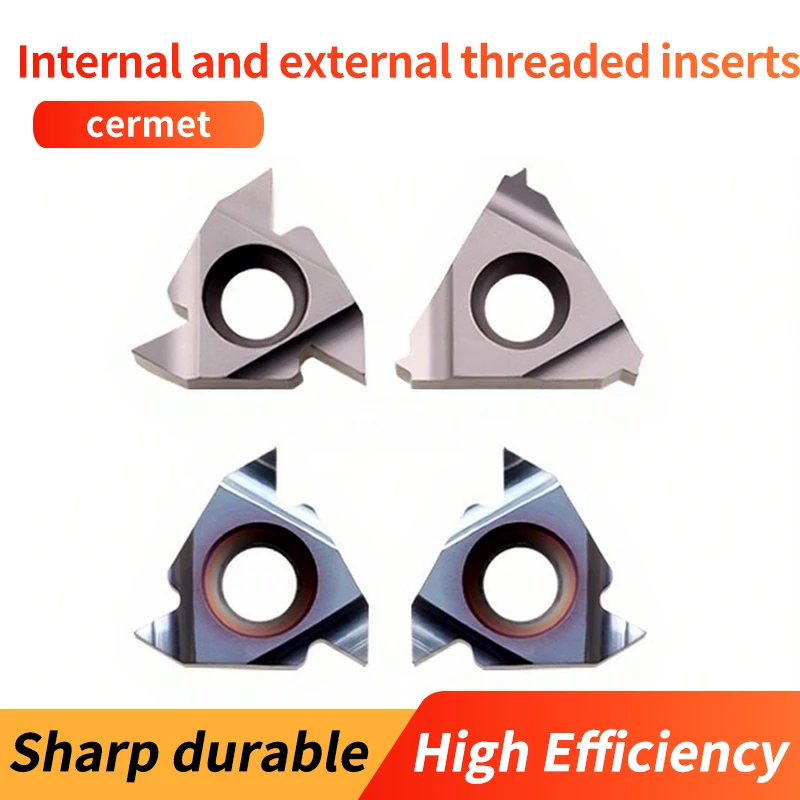 VOKET Metal ceramic internal and external thread blades 16ER 16IR ISO/AG55/AG60/W CNC thread blades
VOKET Metal ceramic internal and external thread blades 16ER 16IR ISO/AG55/AG60/W CNC thread blades