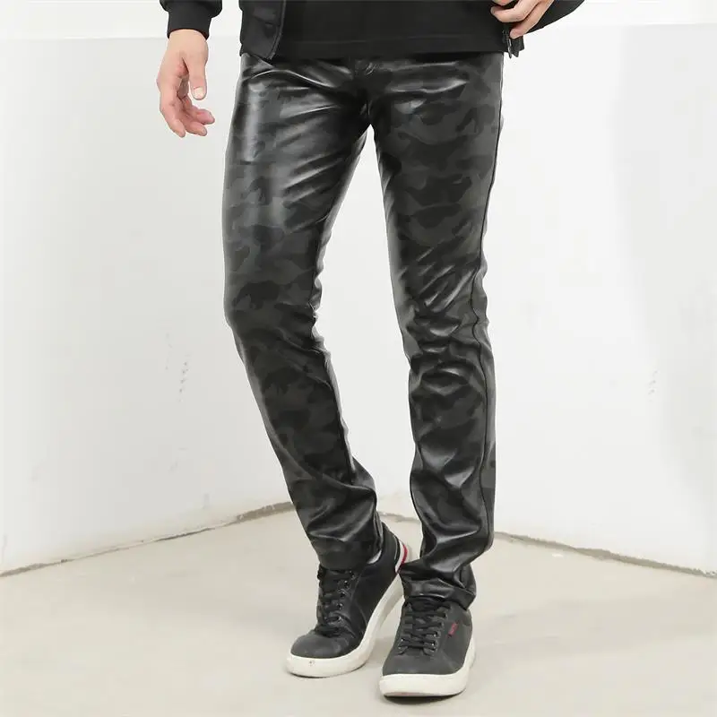 Men's Leather Pants 2023 Spring And Autumn New Nightclub Singer Hip Hop High Street Rock Fashion Casual Plus-Size Pants
Men's Leather Pants 2023 Spring And Autumn New Nightclub Singer Hip Hop High Street Rock Fashion Casual Plus-Size Pants