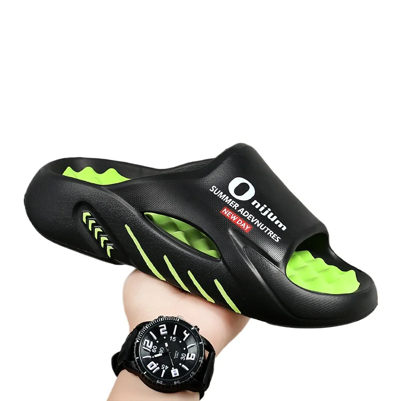 ELUVA Men Massage Slippers Indoor Outdoor Sandals Beach Casual Shoes Comfortable Soft Sole Slides Men's Sandals Big Size 46 47
ELUVA Men Massage Slippers Indoor Outdoor Sandals Beach Casual Shoes Comfortable Soft Sole Slides Men's Sandals Big Size 46 47