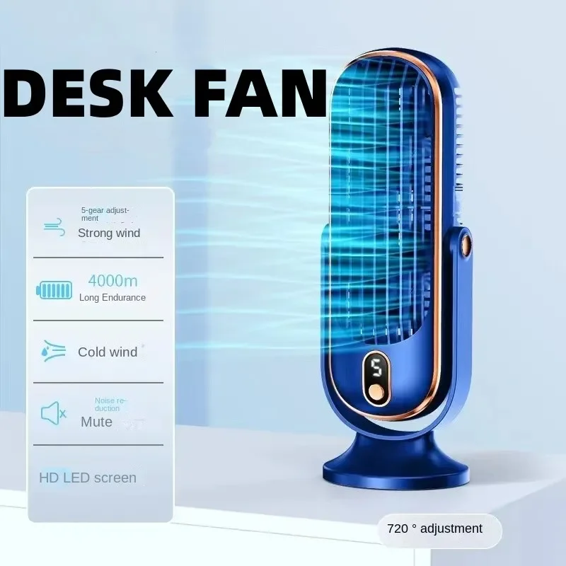 Tower Fan, Bladeless Desk Fan with 3 Speeds and 70° Oscillation, Portable and Compact, Quiet Cooling Fan for Home and Office
Tower Fan, Bladeless Desk Fan with 3 Speeds and 70° Oscillation, Portable and Compact, Quiet Cooling Fan for Home and Office