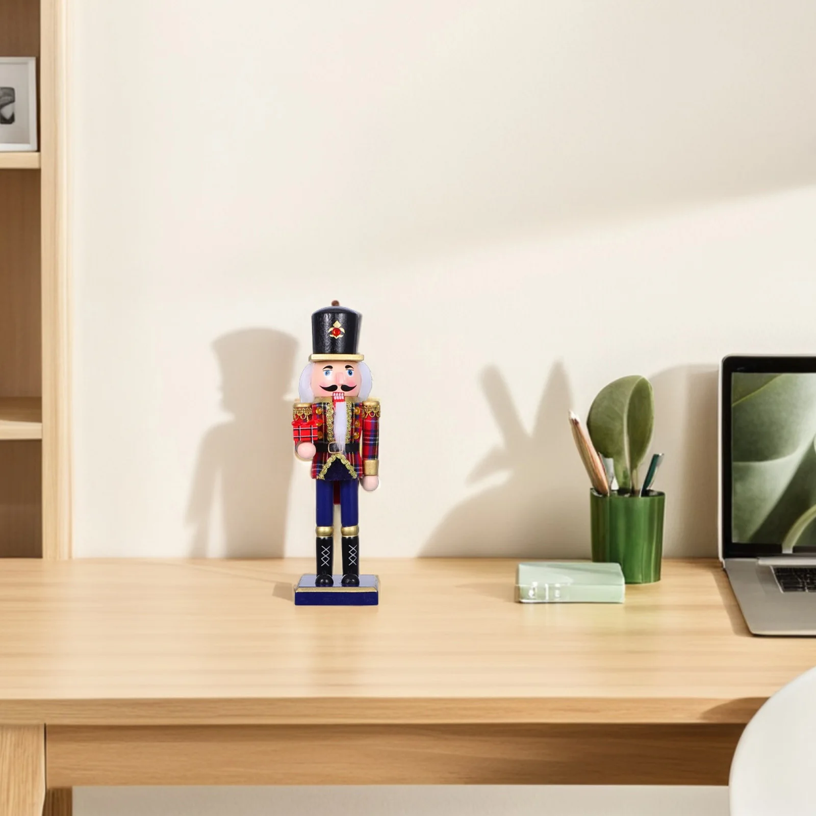 Wooden Nutcracker Soldier Christmas Decoration 25Cm Traditional Classic Holiday Tabletop Nutcracker Xmas Statue Decor
Wooden Nutcracker Soldier Christmas Decoration 25Cm Traditional Classic Holiday Tabletop Nutcracker Xmas Statue Decor