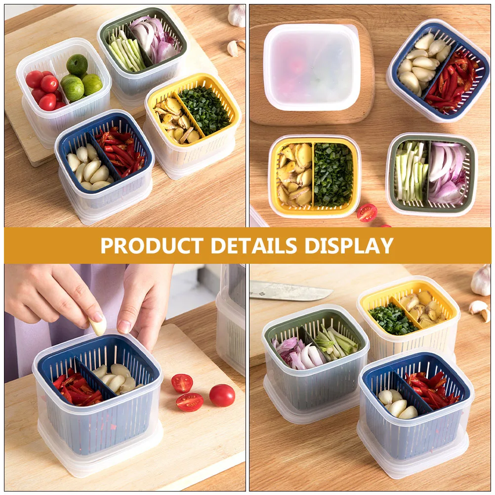 4pcs Food Storage Containers Sealed Crisper Boxes Wear Resistant Detachable Easy Clean Suitable Various Foods Keep Fresh
4pcs Food Storage Containers Sealed Crisper Boxes Wear Resistant Detachable Easy Clean Suitable Various Foods Keep Fresh