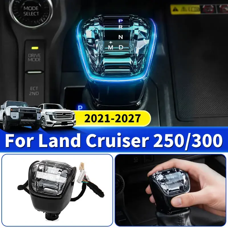 For 2021-2026 Toyota Land Cruiser Prado LC250 Land Cruiser LC300 Gear Shift Knob With Atmosphere Light Car Interior Accessories
For 2021-2026 Toyota Land Cruiser Prado LC250 Land Cruiser LC300 Gear Shift Knob With Atmosphere Light Car Interior Accessories