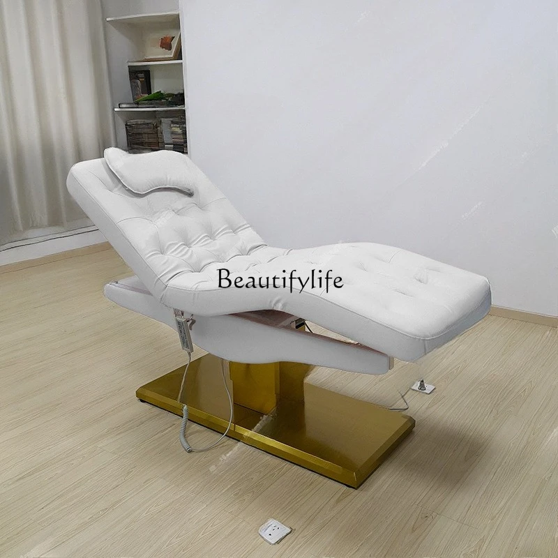 01-Electric beauty bed Beauty salon Gold base Massage bed
01-Electric beauty bed Beauty salon Gold base Massage bed