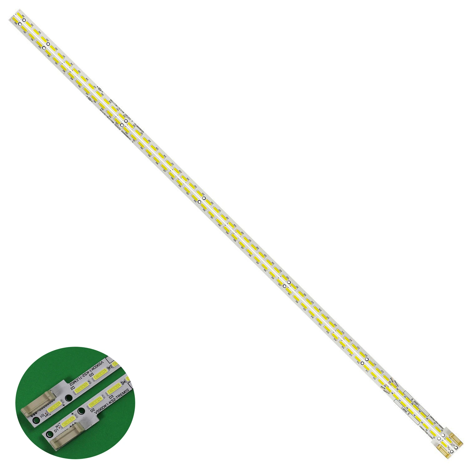 Лента светодиодной подсветки для PANASONIC TX-50CX680E TX-50CX700B V500DK1-KS2-TLEM02 TREM02 6202B000A2300 6202B000A1300
Лента светодиодной подсветки для PANASONIC TX-50CX680E TX-50CX700B V500DK1-KS2-TLEM02 TREM02 6202B000A2300 6202B000A1300