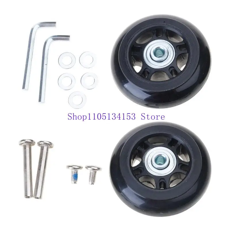 hg89 Прочный набор для ремонта колес для багажа Гладкое и бесшумное колесо для чемоданов Универсальный размер Простая установка
hg89 Прочный набор для ремонта колес для багажа Гладкое и бесшумное колесо для чемоданов Универсальный размер Простая установка