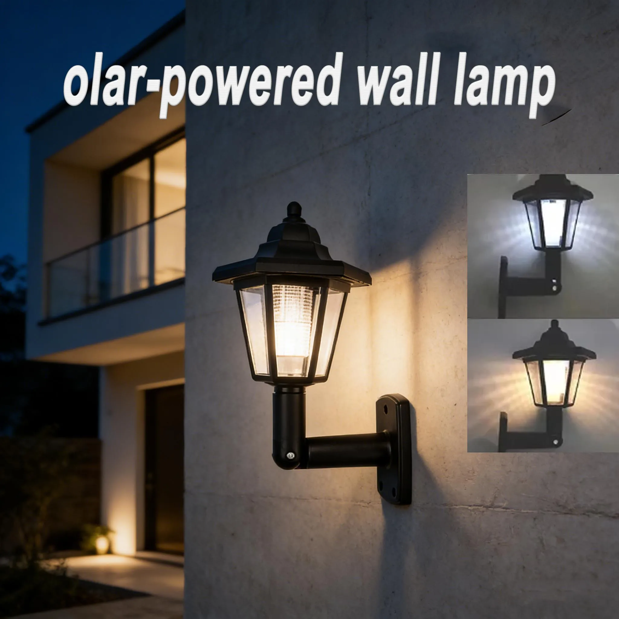 1-2PCS Solar Garden Lights Outdoor LED Street Light Wall Lighting Fixture Exterior Garden Lighting And Decorative Illumination
1-2PCS Solar Garden Lights Outdoor LED Street Light Wall Lighting Fixture Exterior Garden Lighting And Decorative Illumination 