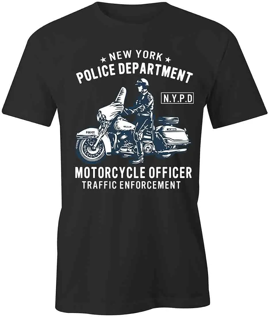 Police Departent Motorcycle Officer T-Shirt | Black, Printed Tees, Graphic Tshirts
Police Departent Motorcycle Officer T-Shirt | Black, Printed Tees, Graphic Tshirts