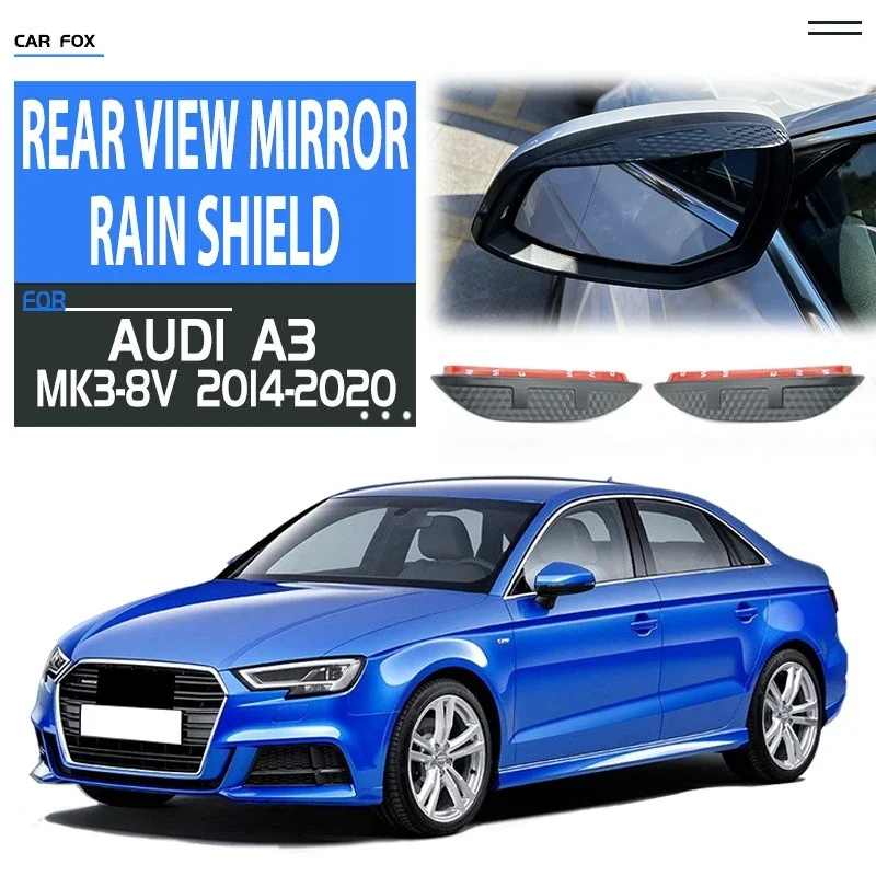 For Audi A3 Rearview Mirror Rain Shield Window Visor Rain Guard Weathershield Sun Rain Guard Shades Ventvisor Strip
For Audi A3 Rearview Mirror Rain Shield Window Visor Rain Guard Weathershield Sun Rain Guard Shades Ventvisor Strip