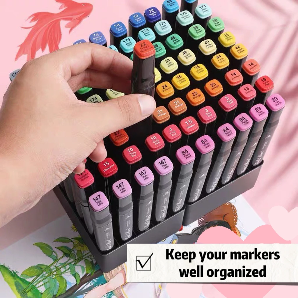 36 Grid Marker Pen Storage Box - Art Supplies Organizer Tray, Marker Holder (Marker Not Included)
36 Grid Marker Pen Storage Box - Art Supplies Organizer Tray, Marker Holder (Marker Not Included)