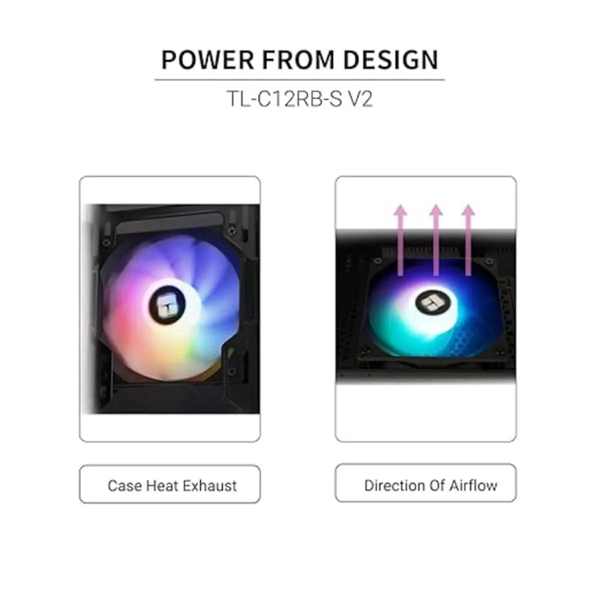 HGHO TL-C12R-S V2 CPU Fan 120mm ARGB Case Cooler 4pin PWM Computer Reverse Fan with Up to 1500RPM Chassis Fan Black
HGHO TL-C12R-S V2 CPU Fan 120mm ARGB Case Cooler 4pin PWM Computer Reverse Fan with Up to 1500RPM Chassis Fan Black