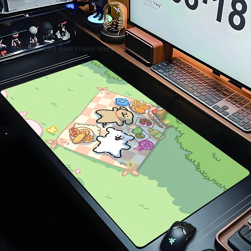 Kawaii Line Puppy Mouse Mat Desk Mat With Pad Gaming Accessories Prime Gaming XXL Keyboard Pad
Kawaii Line Puppy Mouse Mat Desk Mat With Pad Gaming Accessories Prime Gaming XXL Keyboard Pad